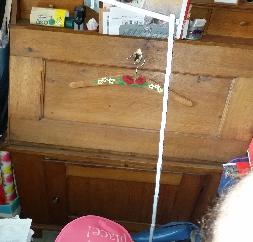 writing desk old oak